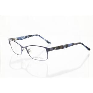BCBGMAXAZRIA Brynn Blue Slate 54-17-135mm Eyeglasses FRAMES ONLY - NEW CONDITION